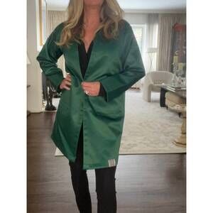 NEW PRETTY RUGGED prada button front jacket in green